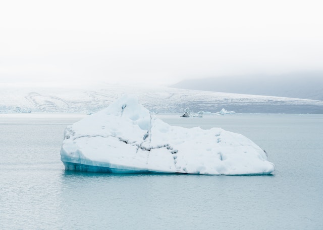 Blok lodu w Grenlandii